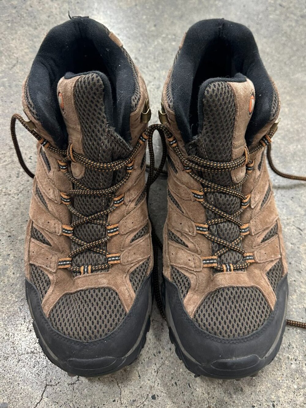 Merrell Men's Moab 2 Mid Waterproof Hiking Boots Brown Size 11